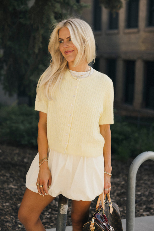 Class Cutie Cardigan // Butter